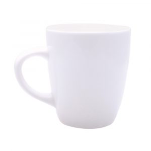 TAZA DE CERÁMICA EN COLOR BLANCO
